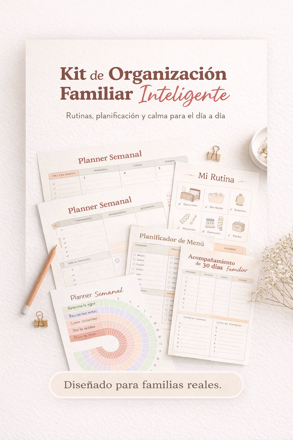 Organización Familiar sin Estrés